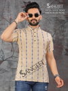 Sangeet Rayon Dobby Vol 2 Half Sleeves Short Mens Kurta Suppliers In India